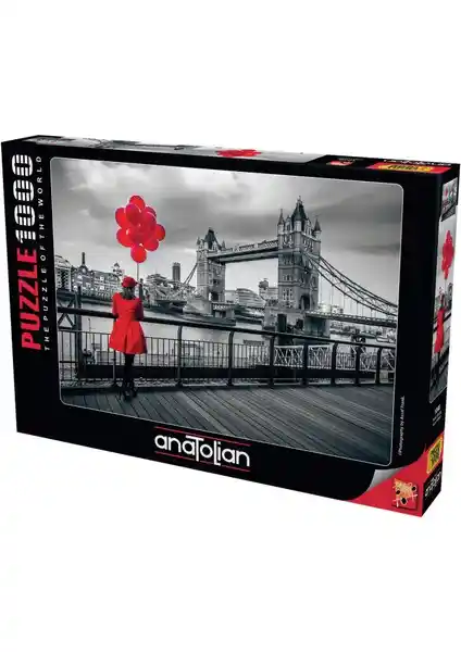 Anadolu 1000 Parçalık Tower Bridge Puzzle Yüksek Kalite ve Detaylı Tasarım