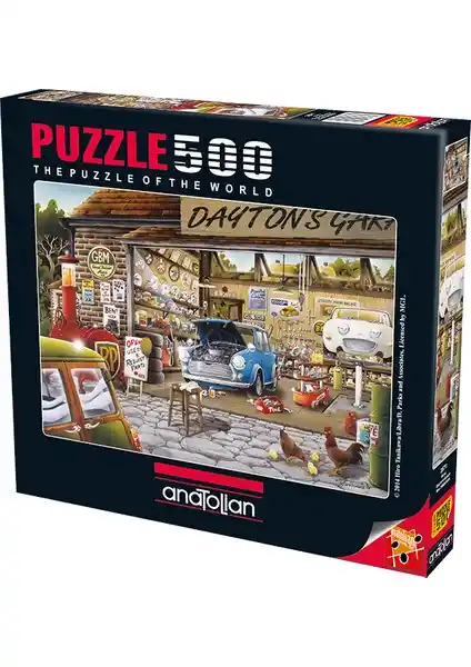Anadolu'nun Yerel Kalitesiyle Üretilen 500 Parçalık Puzzle ile Zihni Geliştir ve Aile Bağlarını Güçlendir