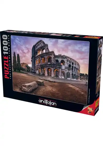 Anatolian 1000 Parçalık Colosseum Puzzle Türkiye Üretimi Detaylı İnceleme