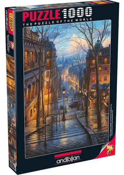 Anatolian 1000 Parçalık Montmartre Bahar Puzzle ile Sanat ve Eğlence Deneyimi