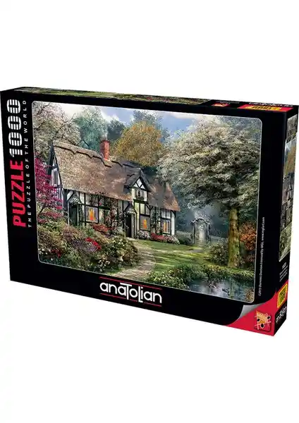 Anatolian 1000 Parçalık Puzzle Bahçenin Renkleri Doğanın Canlılığını Evinize Taşıyan Eğlence