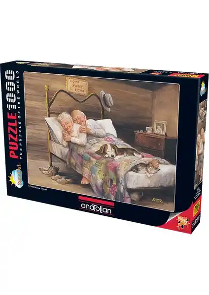 Anatolian 1000 Parçalık Puzzle Ev Teması Yaratıcı ve Dayanıklı Tasarımıyla Öne Çıkar