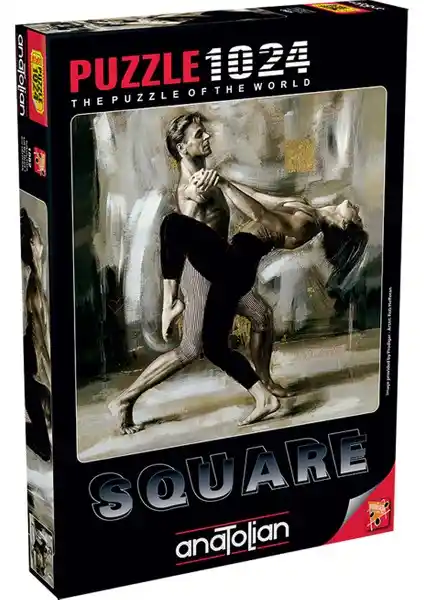 Anatolian 1024 Parçalık Puzzle - Tutkulu Dans ile Zihinsel Gelişim ve Aile Eğlencesi