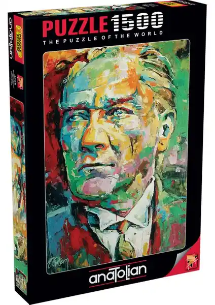 Anatolian 1500 Parçalık Atatürk Puzzle: Yüksek Kalite ve Zihinsel Gelişim İçin Uygun