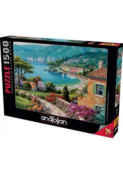 Anatolian 1500 Parçalık Göl Kıyısı Puzzle – Zihinsel Gelişim ve Eğlence İçin Yüksek Kaliteli Yapboz
