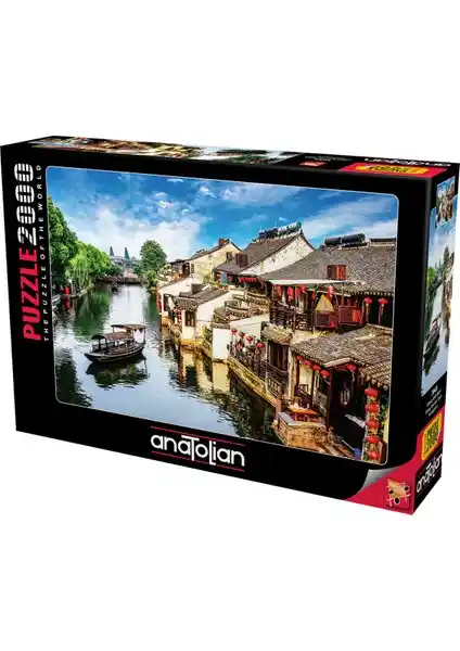 Anatolian 2000 Parçalık Puzzle Türkiye Üretimi Detaylı ve Zihin Geliştirici Eğlence Aracı