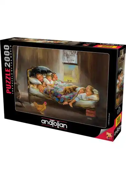 Anatolian 2000 Parçalık Puzzle: Zihni Geliştiren ve Aile Bağlarını Güçlendiren Aktivite