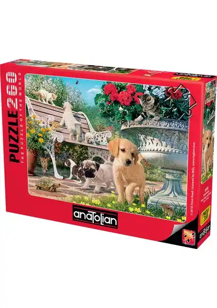 Anatolian 260 Parça XL Puzzle Saklambaç 3326 - Zeka Geliştirici ve Eğlenceli Puzzle