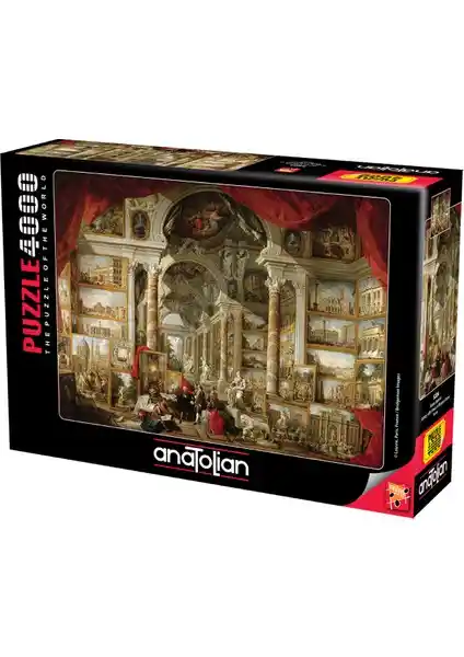 Anatolian 4000 Parçalık Roma Galerisi Puzzle Sanat ve Zeka Geliştirici Yüksek Kalite