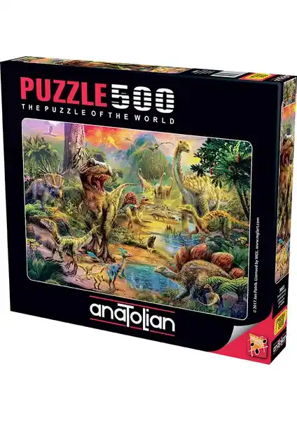 Anatolian 500 Parçalık Dinozor Puzzle Detaylı İnceleme ve Kullanıcı Yorumları