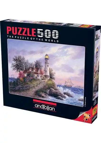 Anatolian 500 Parçalık Puzzle Kaptanın Koyu ile Zihinsel ve Sosyal Deneyim
