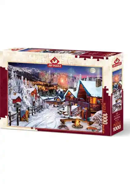 Art Puzzle 1000 Parça Kış Eğlencesi – Yüksek Kalite ve Detaylı Görsellerle Eğlenceli Hobi