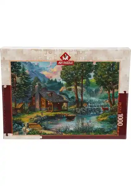 Art Puzzle 1000 Parça Masal Evi: Zorluğu ve Görsel Zenginliğiyle Eğlenceli Hobi
