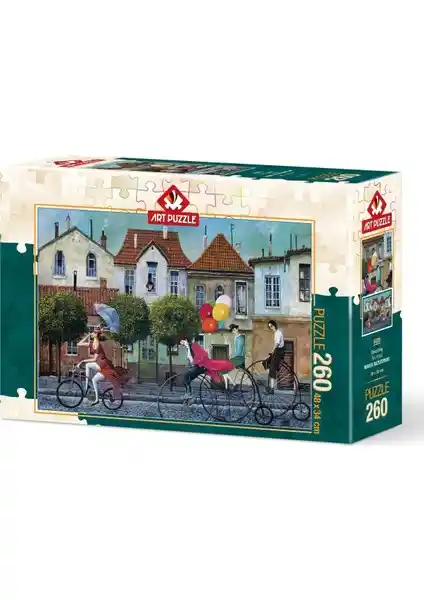 Art Puzzle 260 Parça Çocuk Puzzle Seti Eğlenceli ve Eğitici Zeka Gelişimine Destek Sağlar