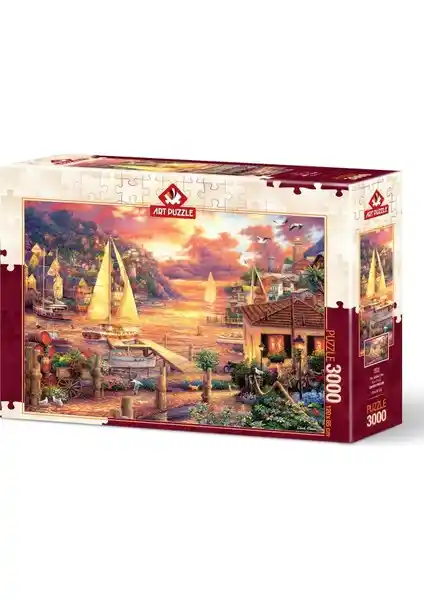Art Puzzle Altın Deniz 3000 Parça Puzzle Detaylı Görseller ve Zorluk Seviyesi Yüksek