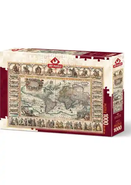 Art Puzzle Eski Dünya Haritası 1000 Parça Puzzle Detaylı İnceleme ve Kullanıcı Yorumları