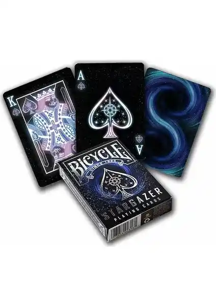 Bicycle Stargazer Premium Koleksiyonluk Iskambil Kartları: Şık ve Dayanıklı Tasarım Özellikleri
