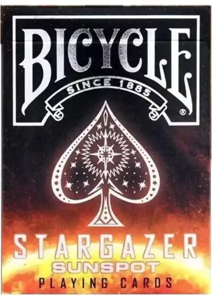 Bicycle Stargazer Sunspot Oyun Kartları Güneş Temalı Koleksiyon ve Oyun Kartları