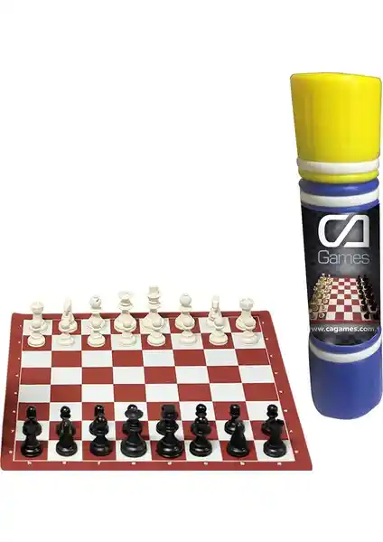 Ca Games Renkli Santranç Takımı: Seyahat İçin Pratik ve Şık Satranç Seti