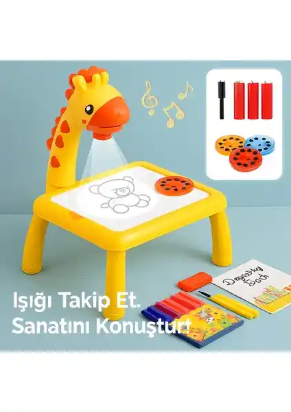 Çocuklar İçin Akıllı Boyama Masası: Yaratıcılığı ve Gelişimi Destekleyen Eğlenceli Tasarım