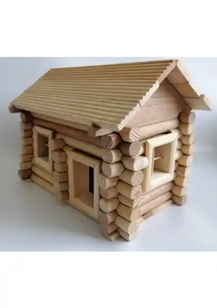 Dedemin Evi Maket Ev: Çocuklar İçin Güvenli ve Eğitici Ahşap Oyuncak Seçeneği