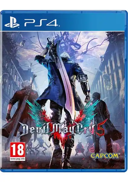 Devil May Cry 5 PS4 Oyunu: Yüksek Tempolu Aksiyon ve Güçlü Dövüş Deneyimi
