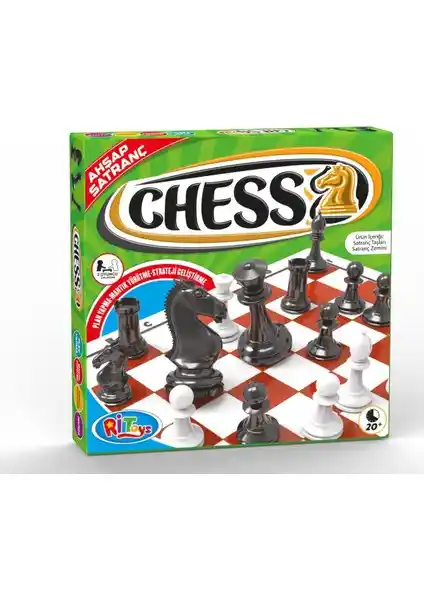 EA Ahşap Satranç Takımı: Estetik ve Dayanıklı Masaüstü Strateji Oyunu