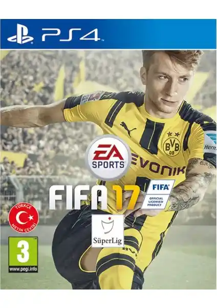 EA Sports Fifa 17 Türkçe Menü PS4 Oyunuyla Gerçekçi Futbol Deneyimi