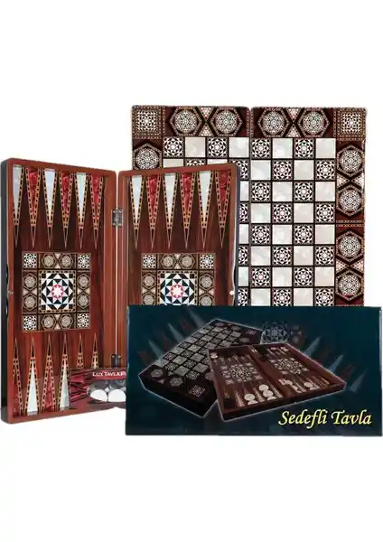Eser Sedefli İzmir Tavla Orta Boy: Estetik ve Dayanıklı Masa Oyunları