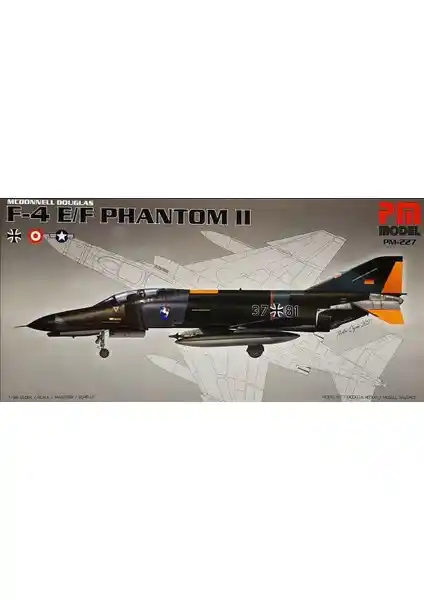 F-4 E/F Phantom II Plastik Maket Kiti Detaylı İnceleme ve Özellikleri