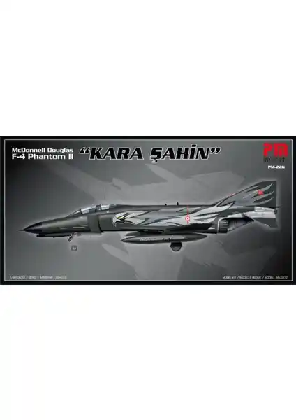 F-4 Phantom II Kara Şahin Plastik Maket Kiti İncelemesi ve Detaylar