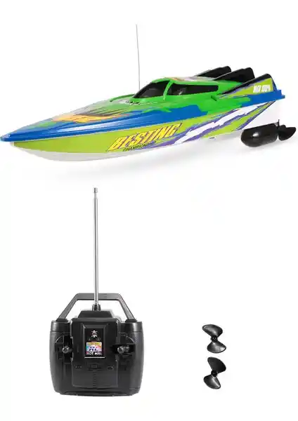 Fairy RC Tekne Yeşil Renkli Uzaktan Kumandalı Hızlı Deniz Aracı İncelemesi