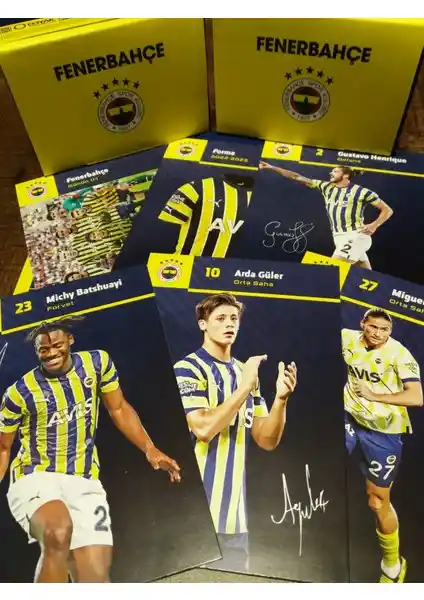 Fenerbahçe 2022-2023 Sezonu Lisanslı Koleksiyon Kartları ile Tutkunuzu Yansıtın