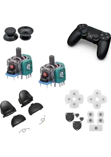 Feza PS4 Dualshock 4 Orijinal Tuş Takımı Yedek Parça ve Tamir Seti İncelemesi