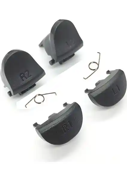 Feza PS4 Kol Tuş Takımı Yedek Parça, Ergonomik ve Dayanıklı Kontrolcü Aksesuarı