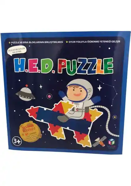 Hobi Eğitim Dünyası Puzzle Oyunu: Yaratıcı ve Eğitici Çocuk Oyuncağı