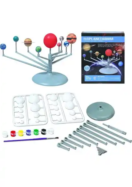 Hobialem Güneş Sistemi Modeli: Çocuklar ve Öğrenciler İçin Eğitici Astronomi Seti