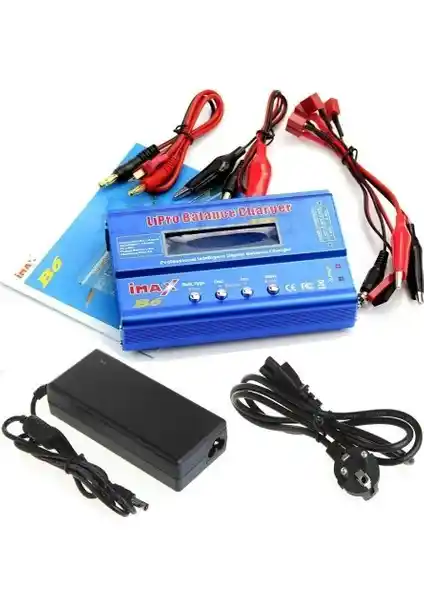 Hubstein Imax B6 Şarj Cihazı ve Güç Adaptörü: Çok Fonksiyonlu Profesyonel Batarya Şarj Çözümü