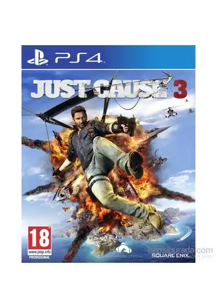 Just Cause 3 PS4 Oyunu İncelemesi: Geniş Açık Dünya ve Macera Dolu Deneyim