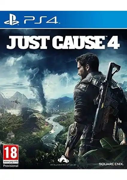 Just Cause 4 PS4 oyunu: Açık dünya aksiyon ve macera deneyimi