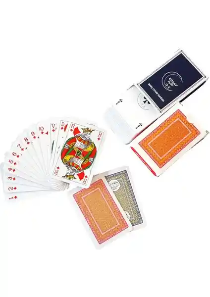 Kızılay A30 Çift Deste İskambil Kağıdı: Dayanıklı ve Güvenilir Masa Oyun Malzemesi