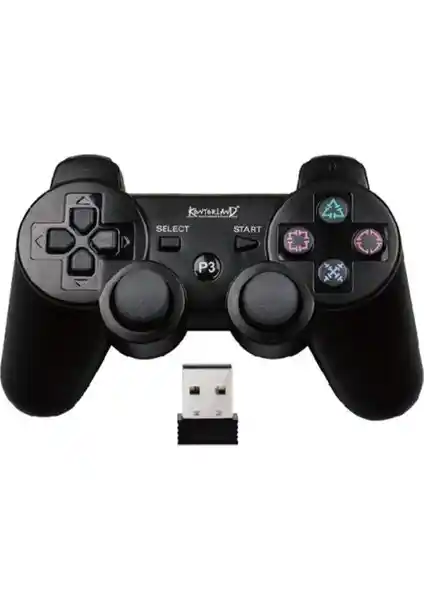 Kontorland PS-3022 Kablosuz Oyun Denetleyicisi: Uzun Pil Ömrü ve Yüksek Bağlantı Hızıyla Oyun Keyfi