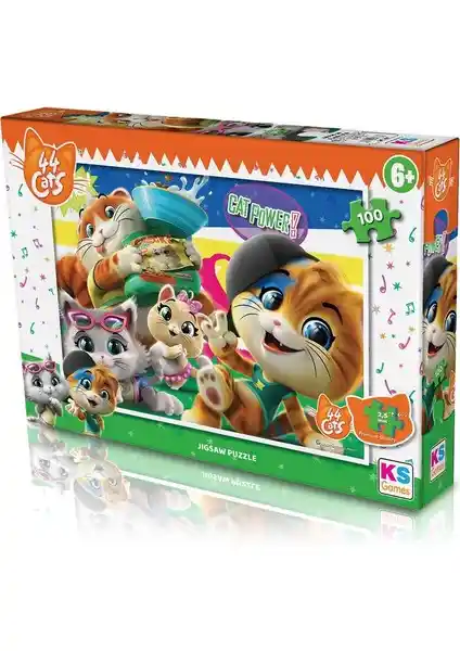 KS Games 44 Cats Puzzle: Çocuklar İçin Eğlenceli ve Eğitici Yapboz Ürünü