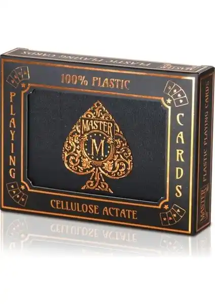 KS Games Master Plastik 2'li Oyun Kağıdı: Dayanıklı ve Estetik Oyun Kartları