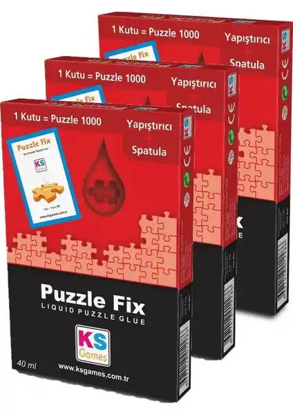 KS Games Puzzle Fix Puzzle Yapıştırıcı ile Puzzle'larınızı Güvence Altına Alın