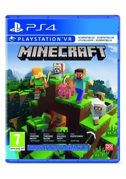 Minecraft Starter Collection PS4: VR Uyumlu, Çok Oyunculu ve Yaratıcı Modlar Sunan Oyun