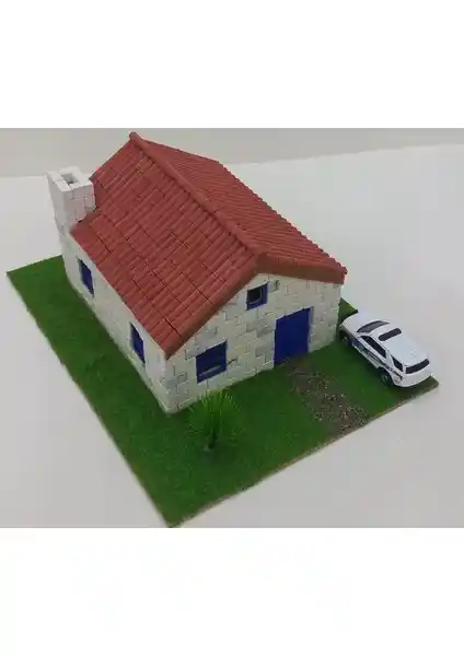Mini Hobby Yayla Evi Kendin Yap Seramik Taş Maket Kiti İnceleme ve Detaylar