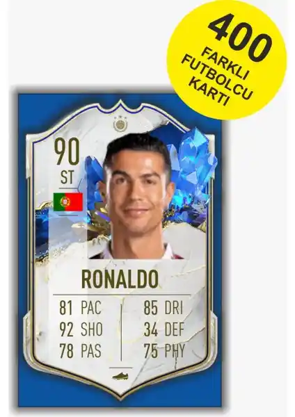 Minipoi Kutulu 464 Farklı Futbolcu Kartları ile Koleksiyonunuzu Zenginleştirin