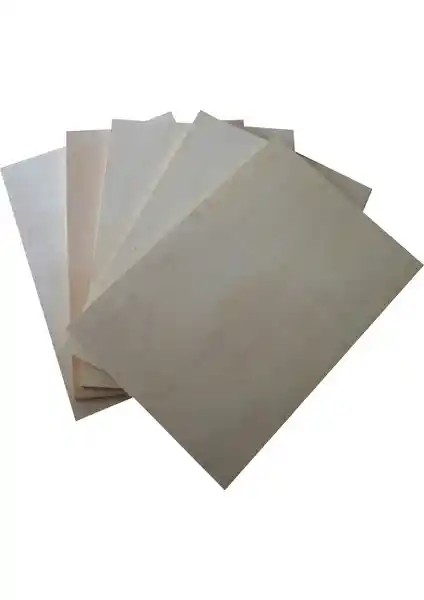 Mobilreyon 5'li 6 mm Kavak Kontraplak A3 Boyut Dayanıklı ve Estetik Tasarım Malzemesi