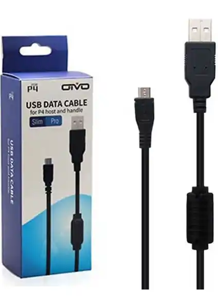 Otvo PS4 Kutulu Kablo P4S001 TP4-813: Güvenilir ve Dayanıklı Oyun Kontrolörü Kablo Seçeneği
